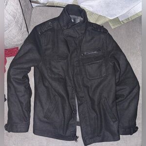 Rock & Republic Black Military Jacket